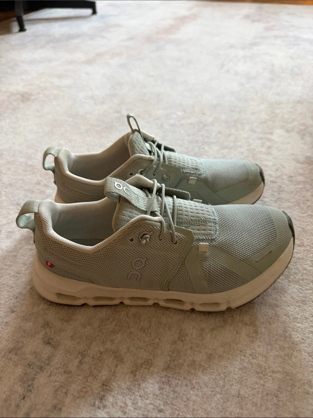 On Running Kid’s Cloud 6 Sneaker in Sage Green